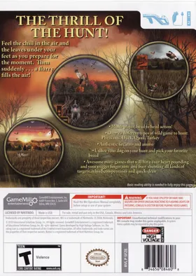Pheasants Forever - Wingshooter box cover back